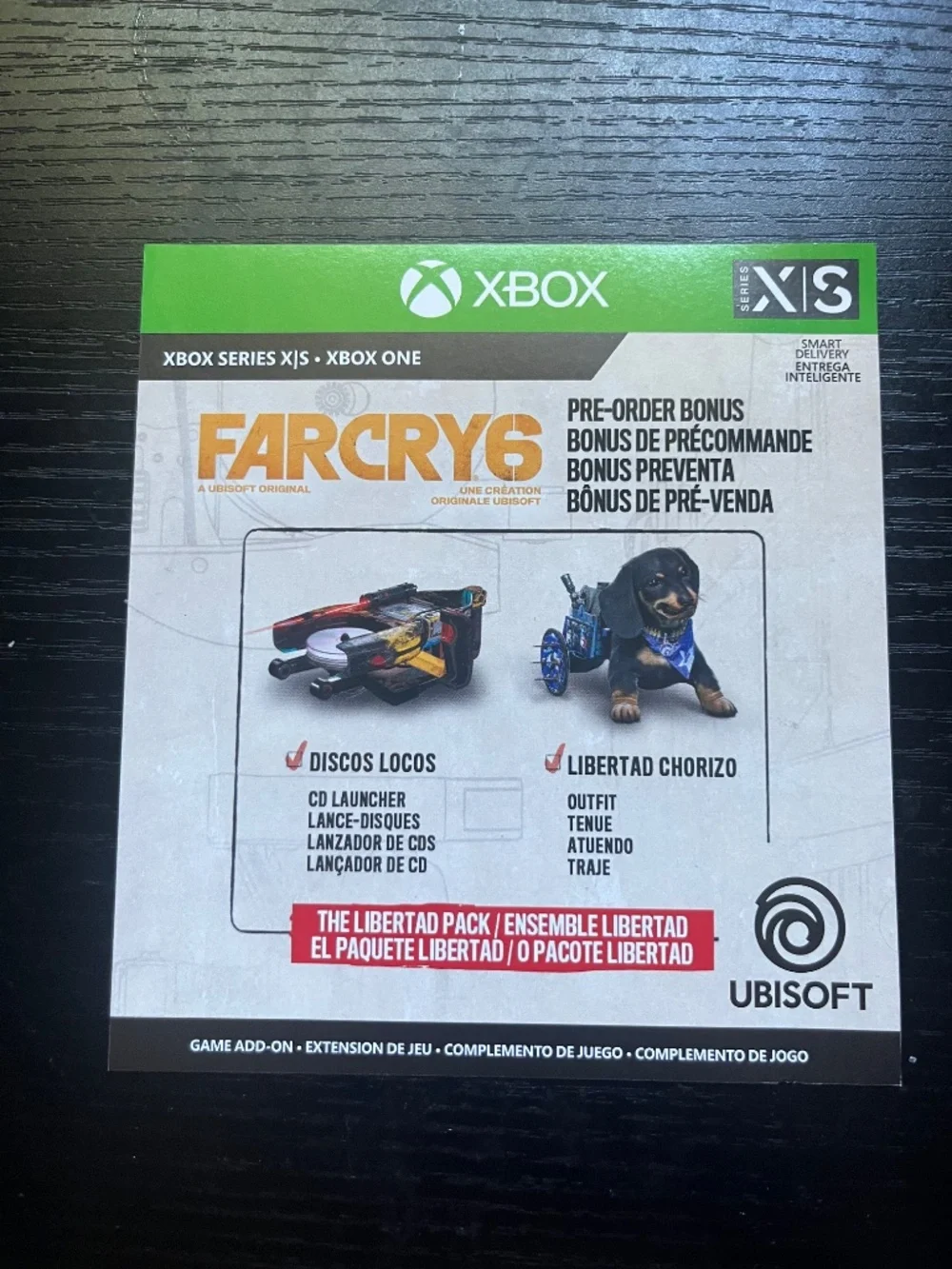 Far Cry 6 - Microsoft Xbox Series X|S: With Pre order Code Inside